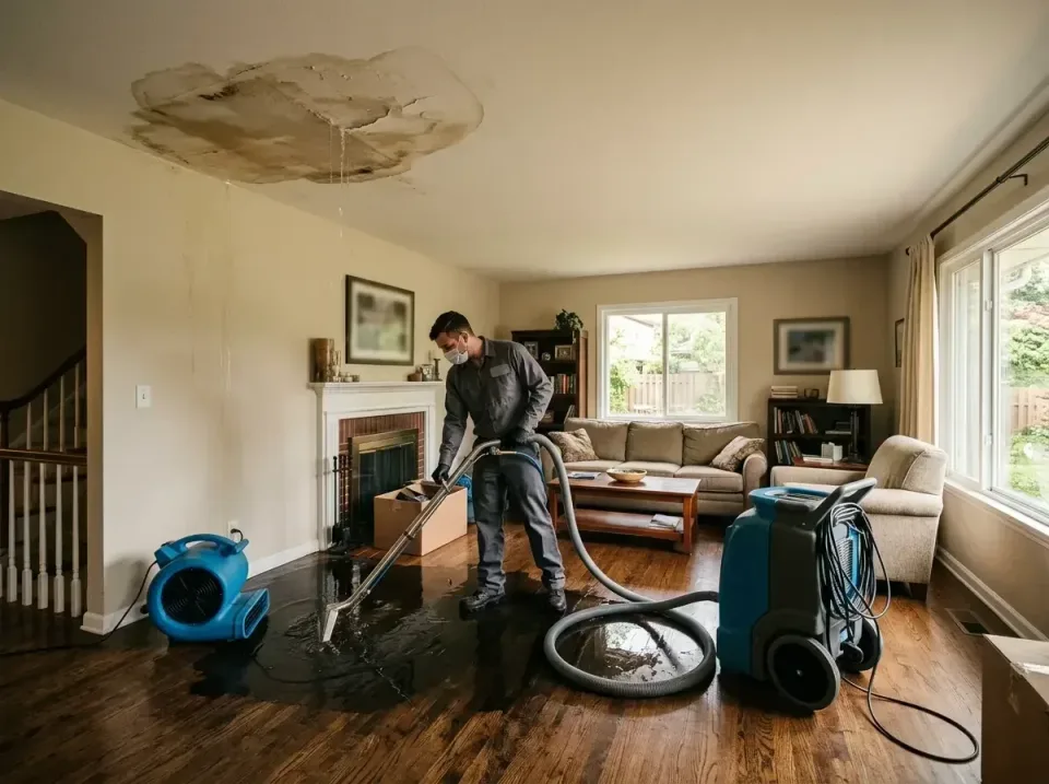 attic-pipe-burst-ceiling-drip-008 — frequently asked questions, Water Damage Restoration & Carpet Care in Cedar Crest, MA